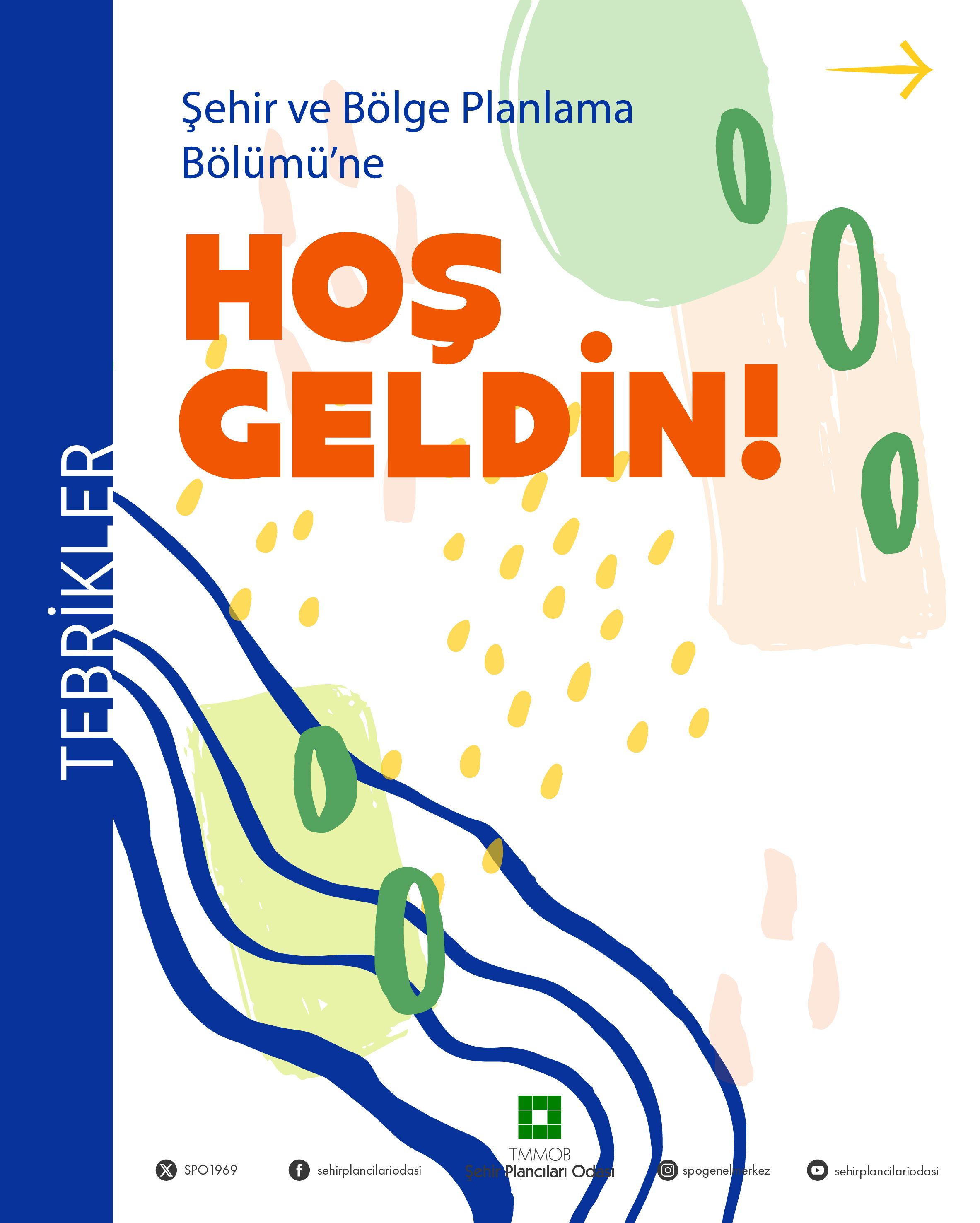 Şehir ve Bölge Planlama Bölümü’ne Hoş Geldin!