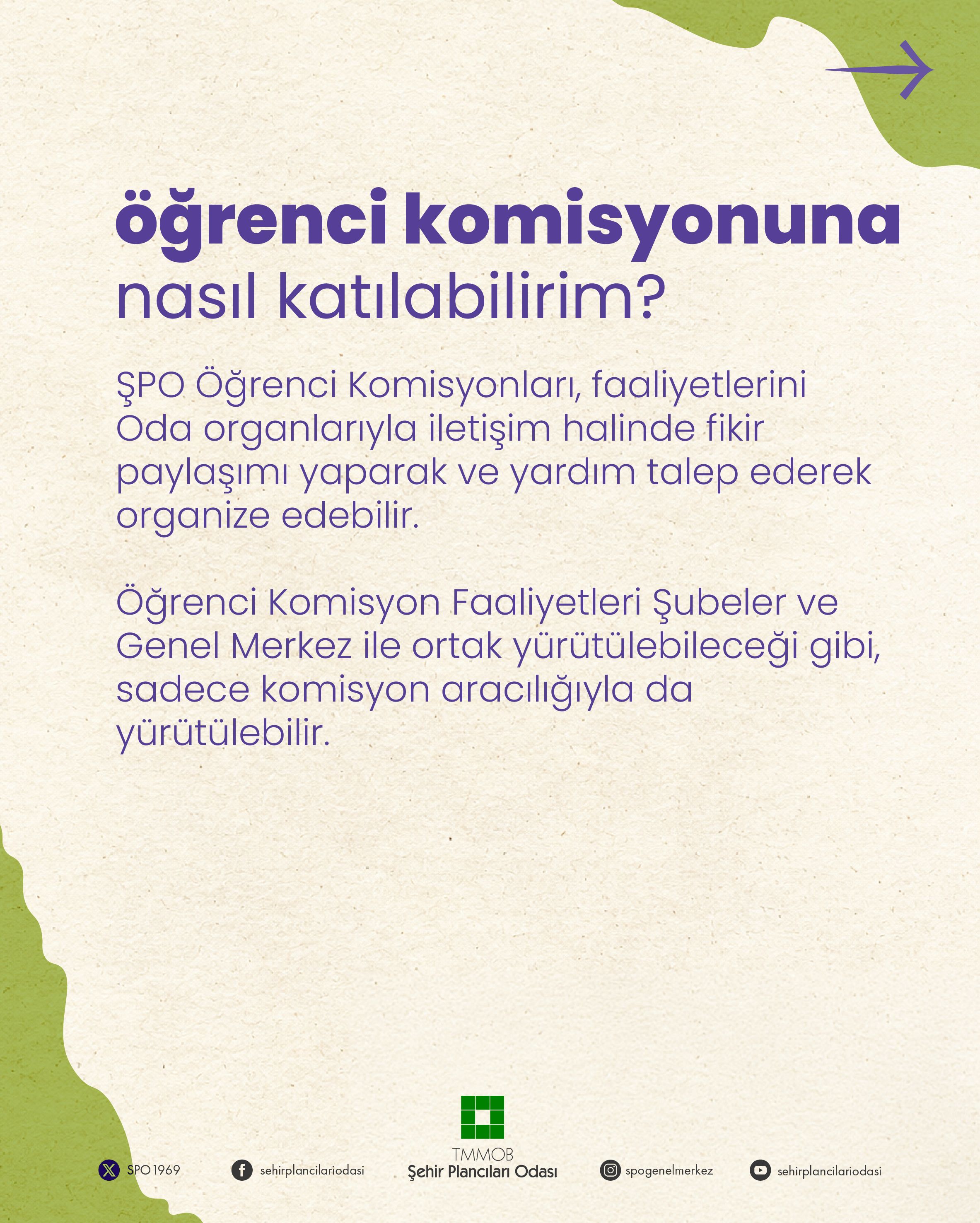 ŞPO ÖĞRENCİ KOMİSYONU INSTAGRAM'DA!