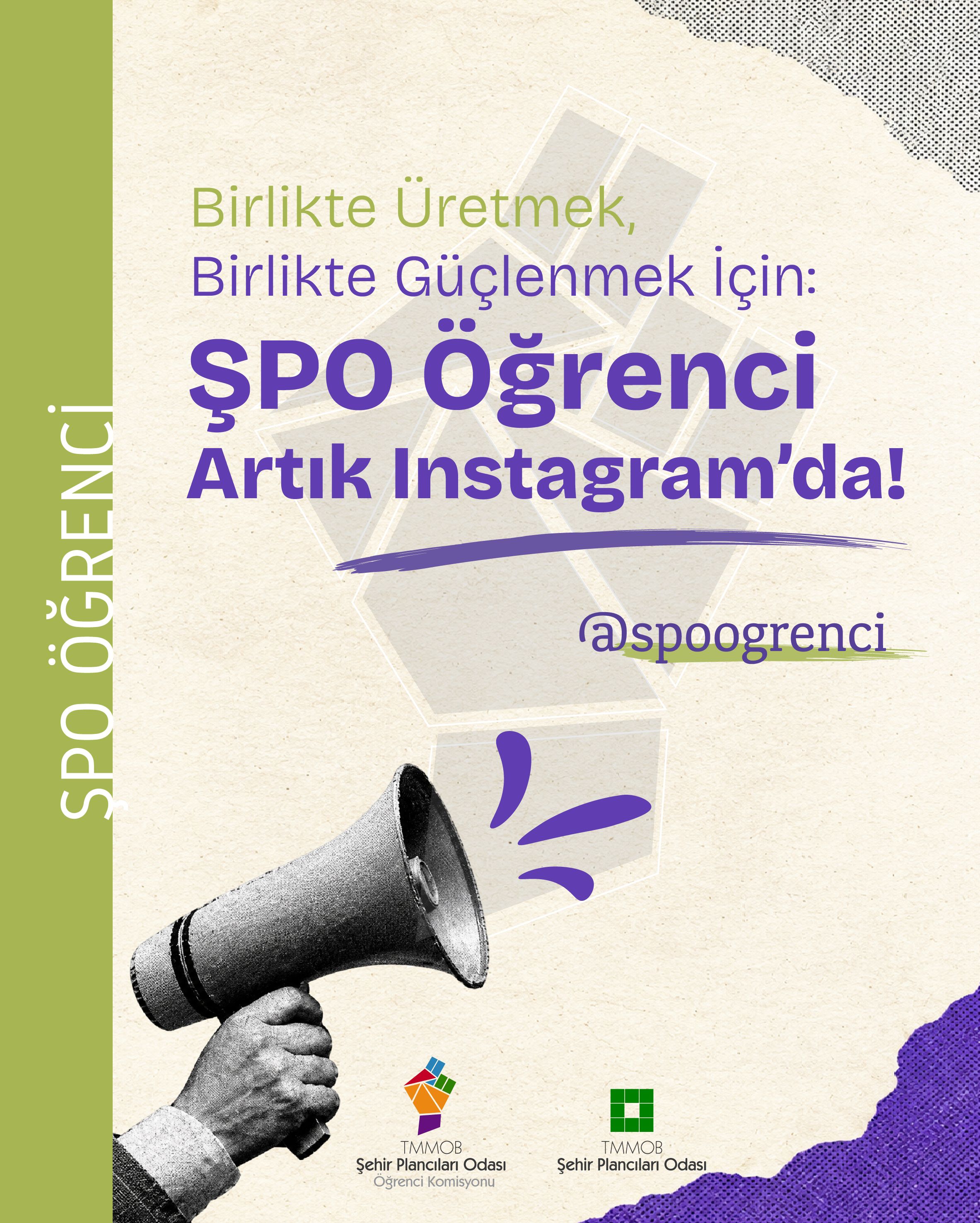 ŞPO ÖĞRENCİ KOMİSYONU INSTAGRAM'DA!