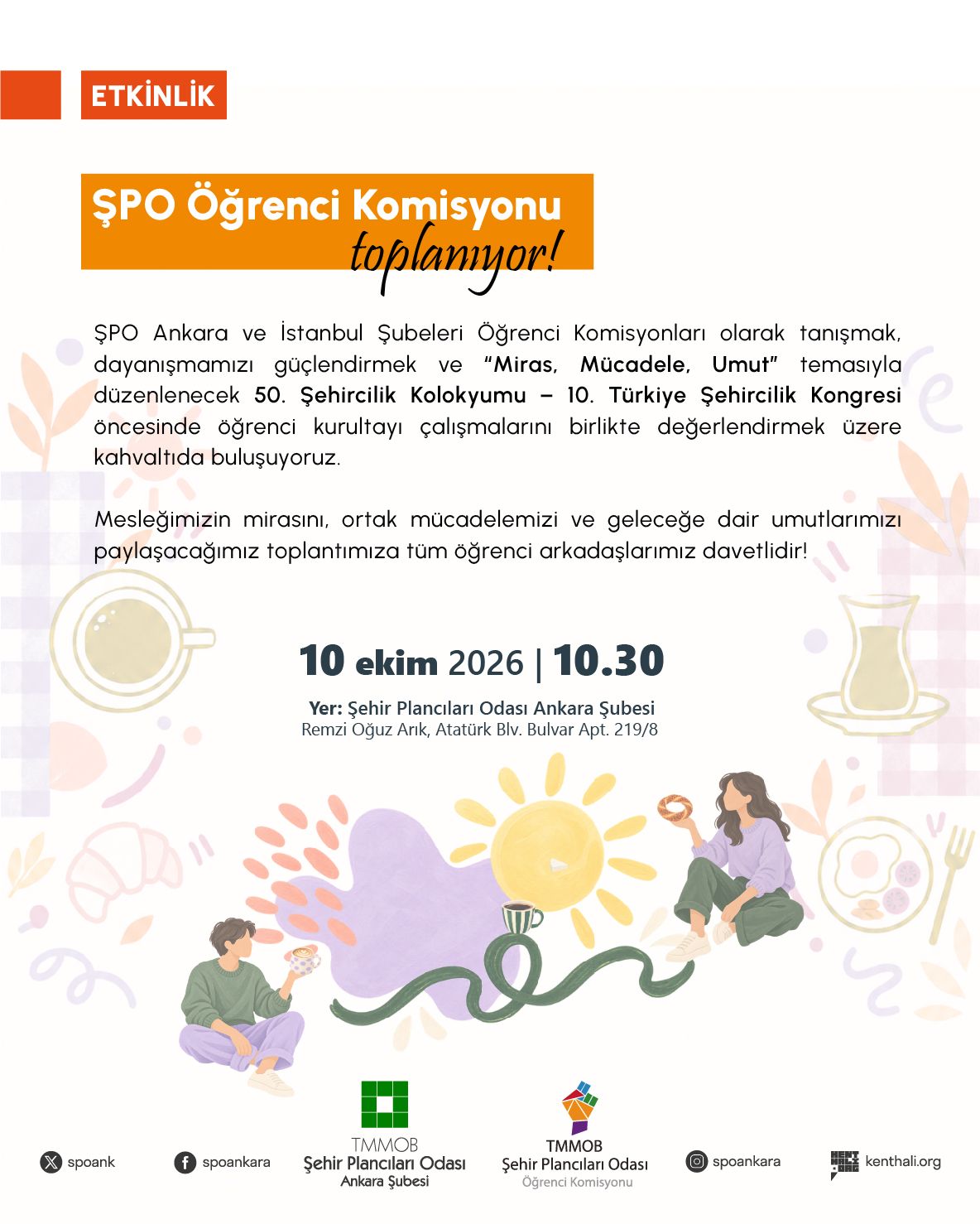 ŞPO Öğrenci Komisyonu Toplanıyor!