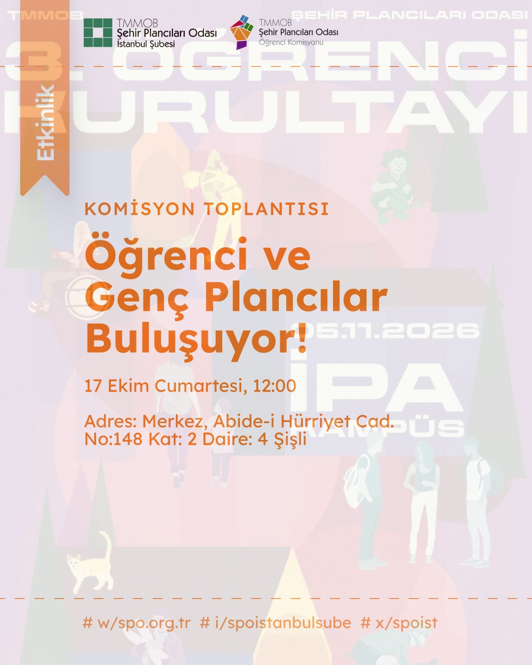Öğrenci ve Genç Plancılar Buluşuyor!