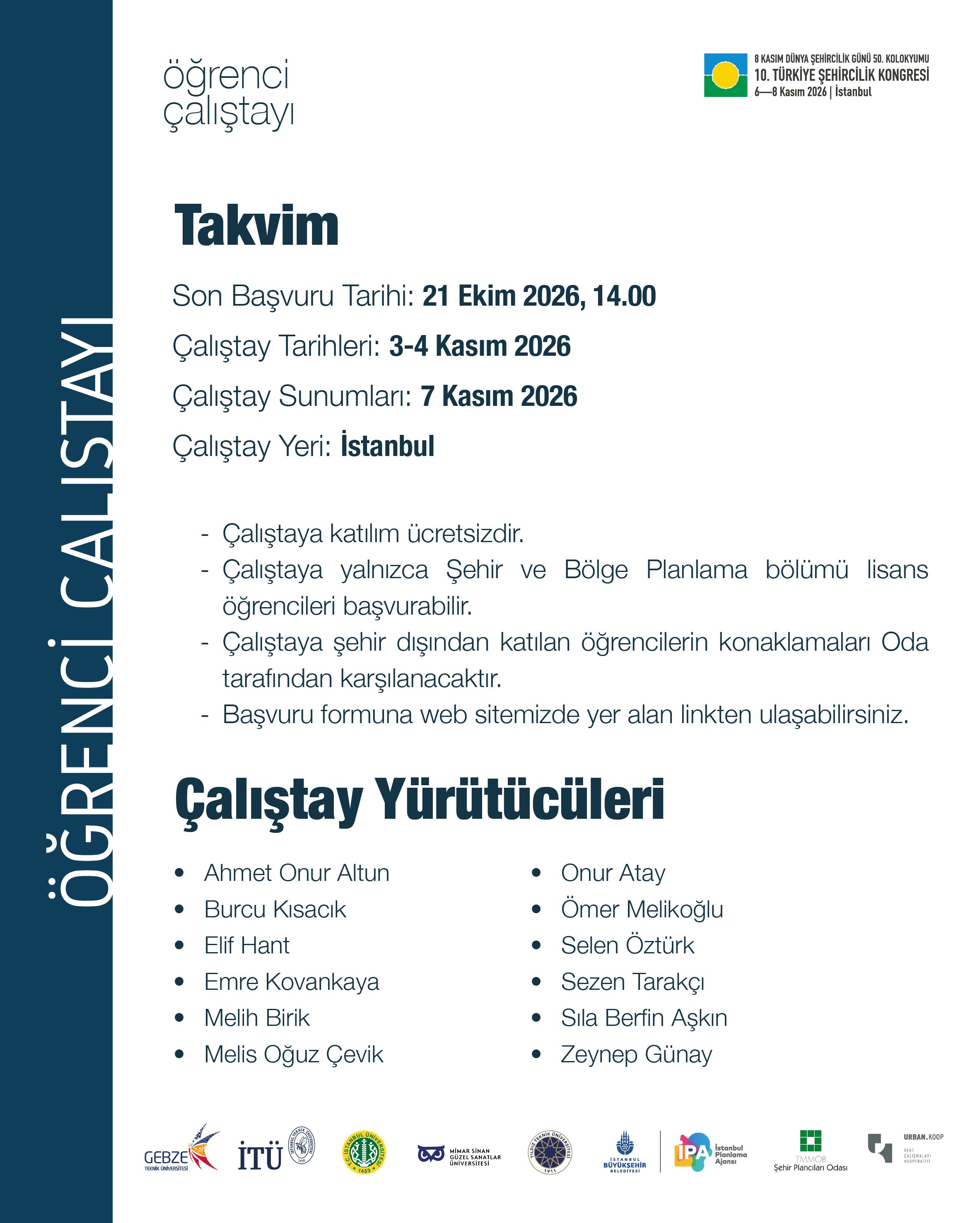 ÖĞRENCİ ÇALIŞTAYI: SUYUN İZİNDE; İSTANBUL'UN KUŞATILMIŞ SU MİRASI