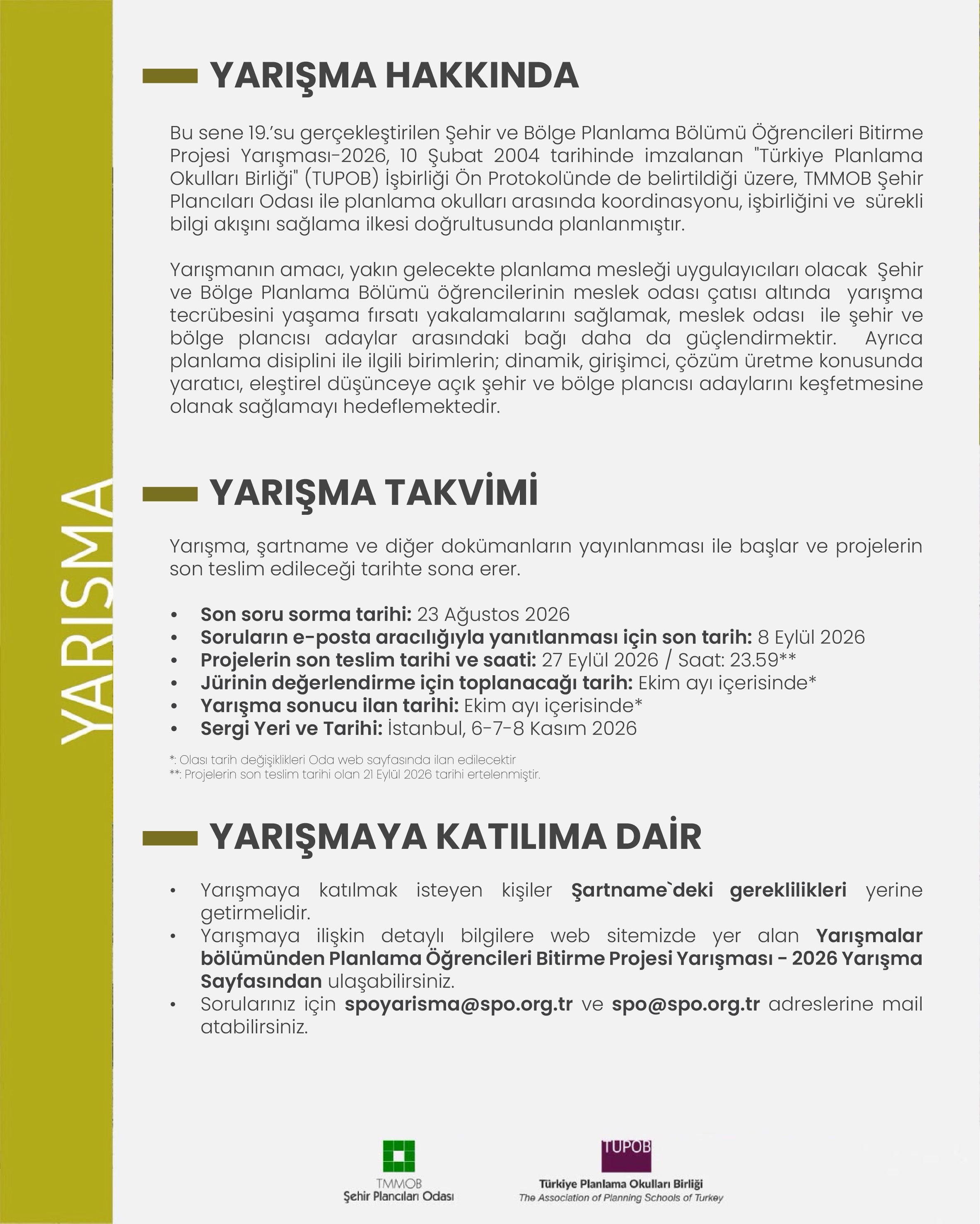 BİTİRME PROJESİ YARIŞMASI ’26 BAŞVURULARI DEVAM EDİYOR!