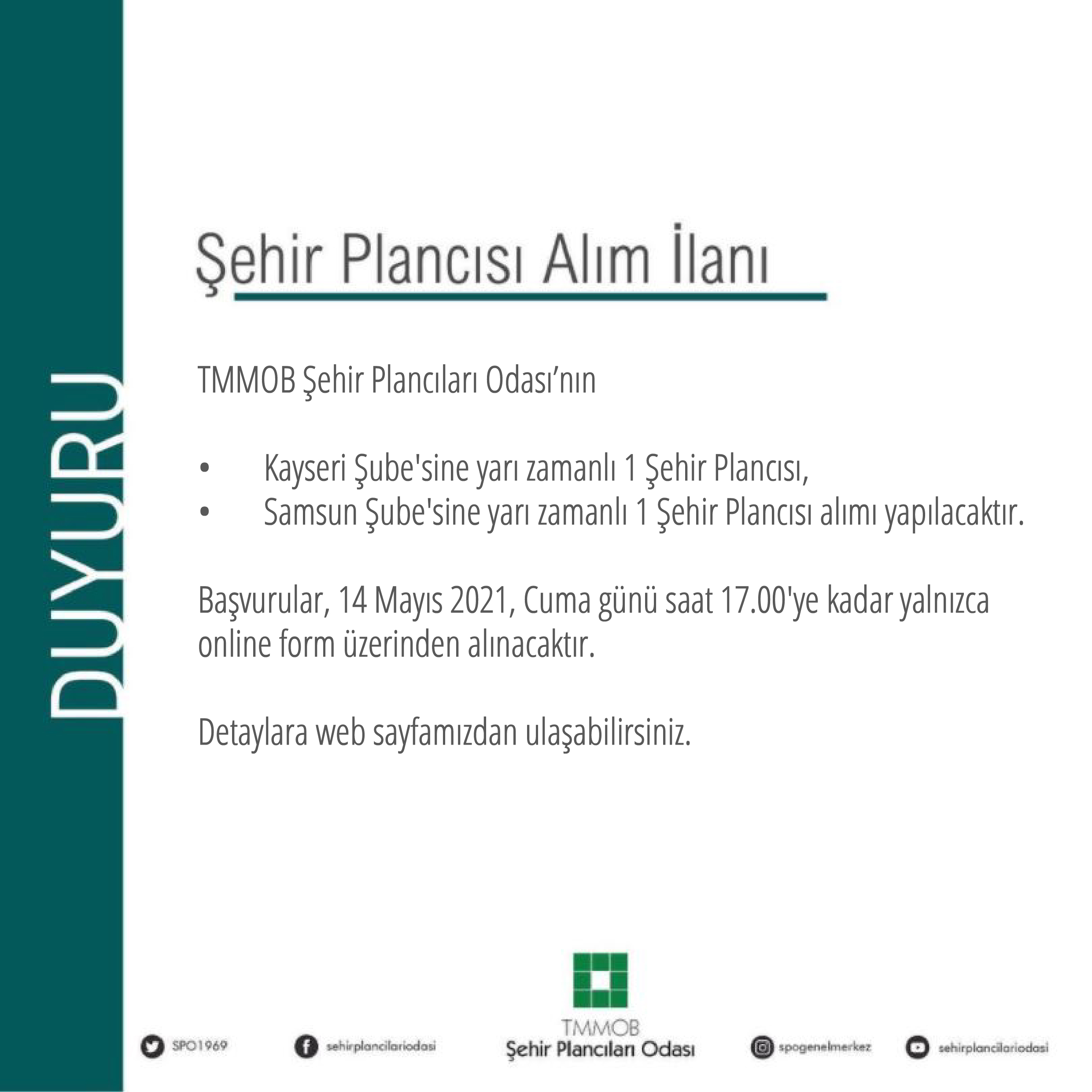 PERSONEL ALIM İLANI