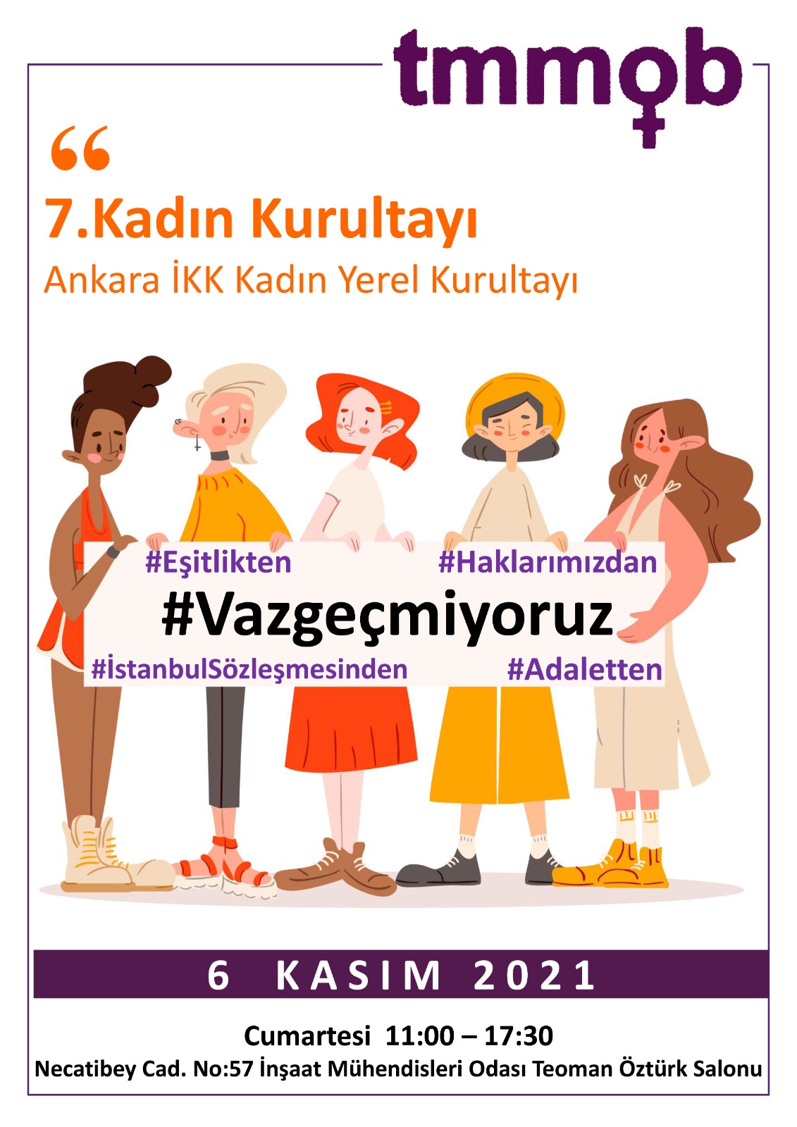 DUYURU: ANKARA İKK KADIN YEREL KURULTAYI