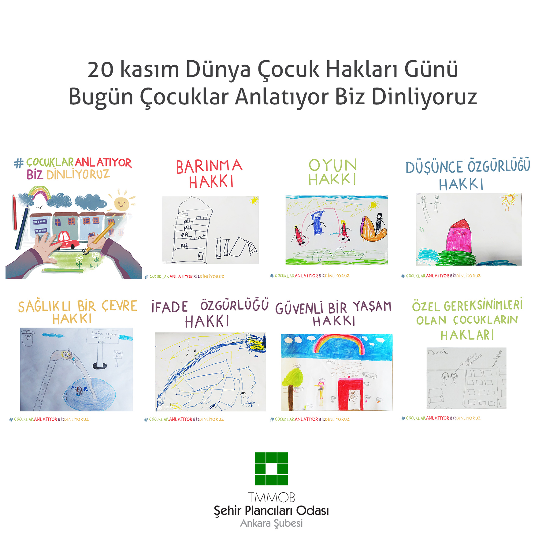 20 KASIM DÜNYA ÇOCUK HAKLARI GÜNÜ, BUGÜN ÇOCUKLAR ANLATIYOR BİZ DİNLİYORUZ