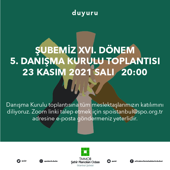 ŞUBEMİZ XVI. ÇALIŞMA DÖNEMİ V. DANIŞMA KURULU TOPLANTISI
