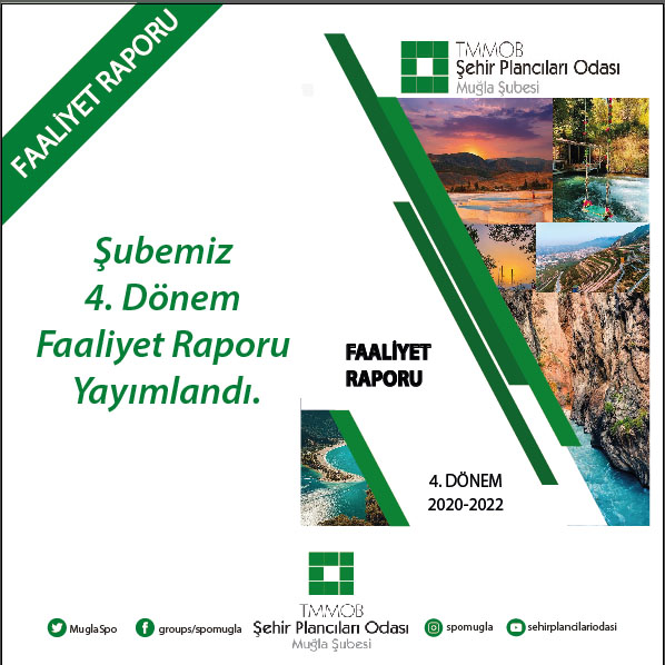 ŞUBEMİZ 4. DÖNEM FAALİYET RAPORU YAYIMLANDI.