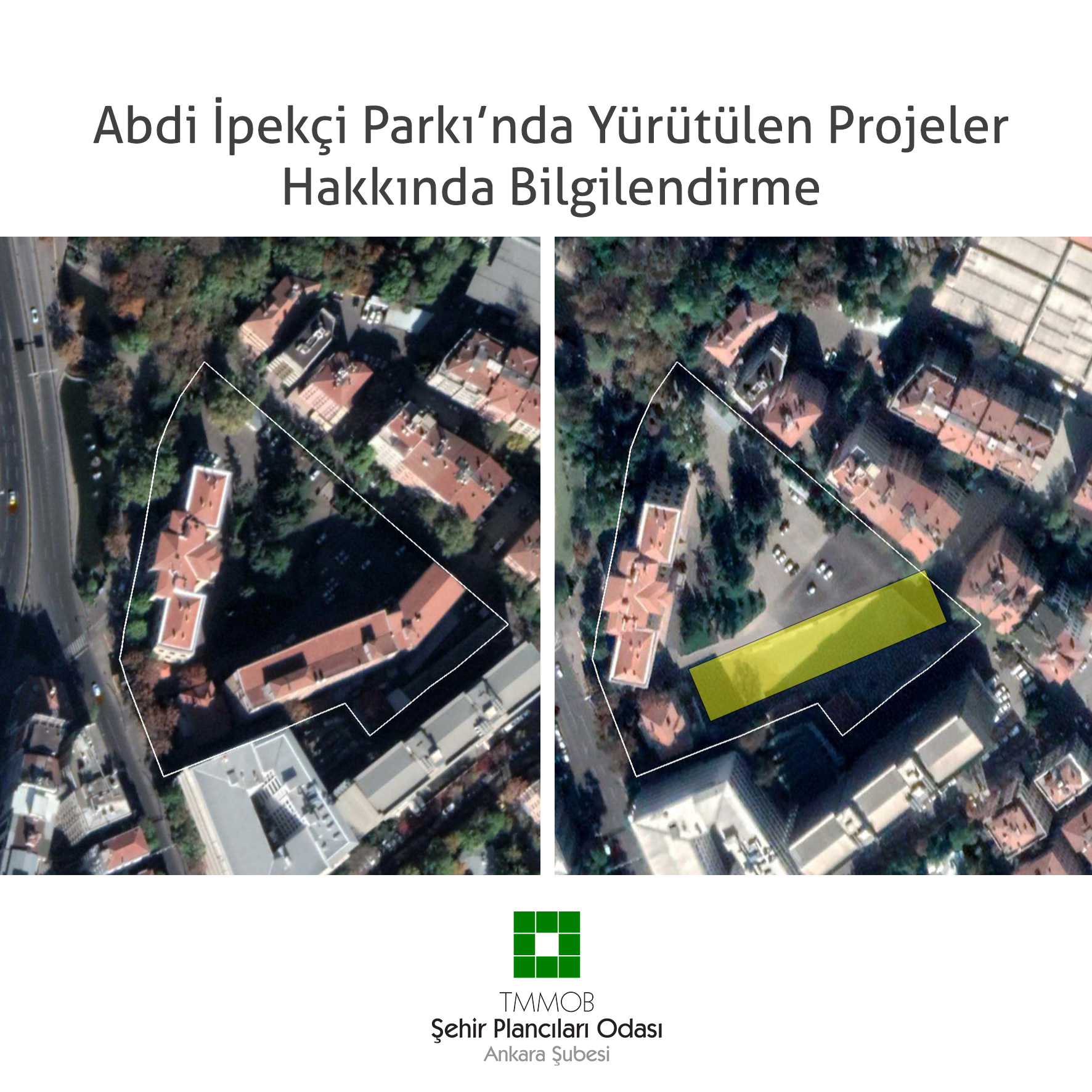 ABDİ İPEKÇİ PARKI`NDA YÜRÜTÜLEN PROJELERLE İLGİLİ BİLGİLENDİRME: