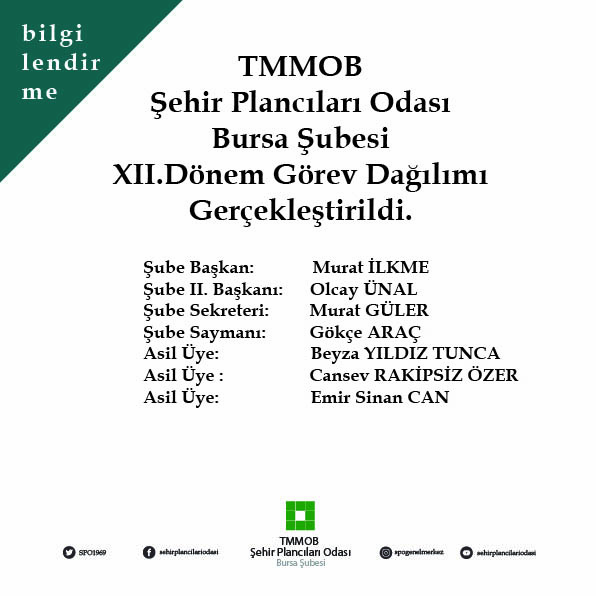 ŞUBEMİZ 12 DÖNEM YÖNETİM KURULU GÖREV DAĞILIMI GERÇEKLEŞTİRİLMİŞTİR.