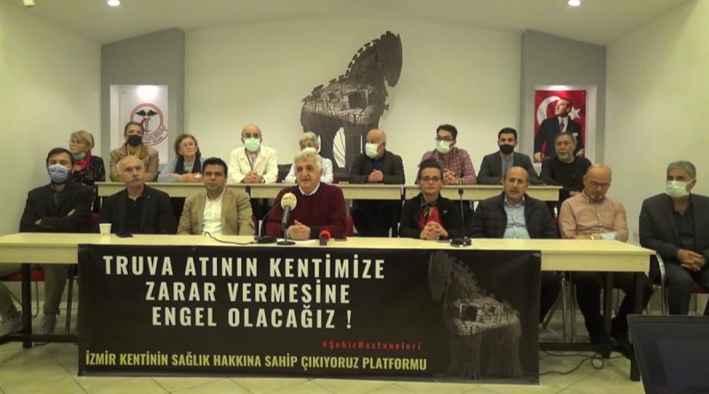 ŞEHİR HASTANELERİ SÜRECİ İLE OLUŞTURULAN TRUVA ATININ KENTİMİZE ZARAR VERMESİNE ENGEL OLACAĞIZ!