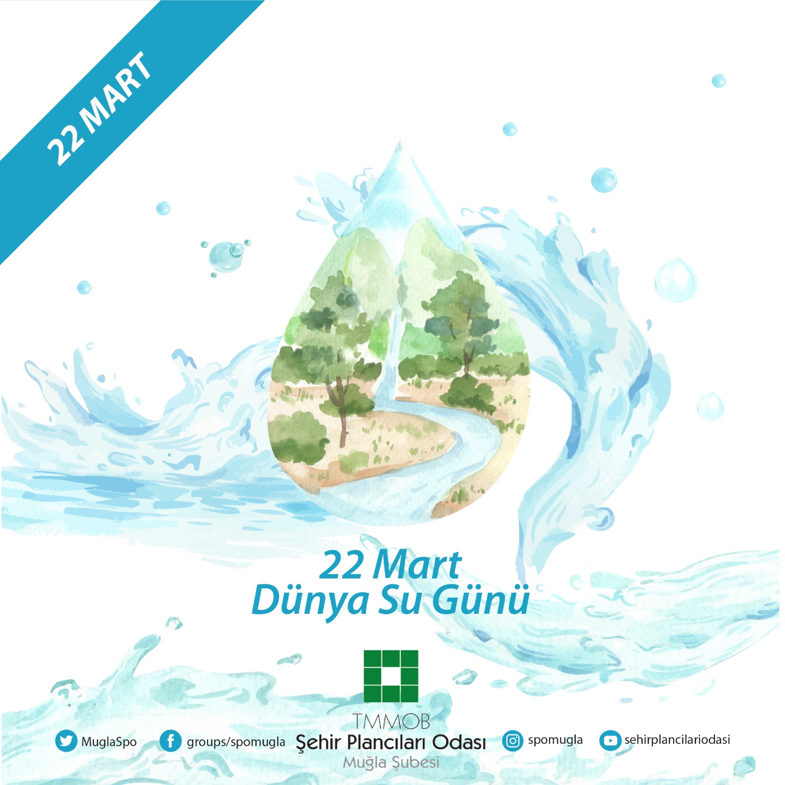 DÜNYA SU GÜNÜ KUTLU OLSUN!