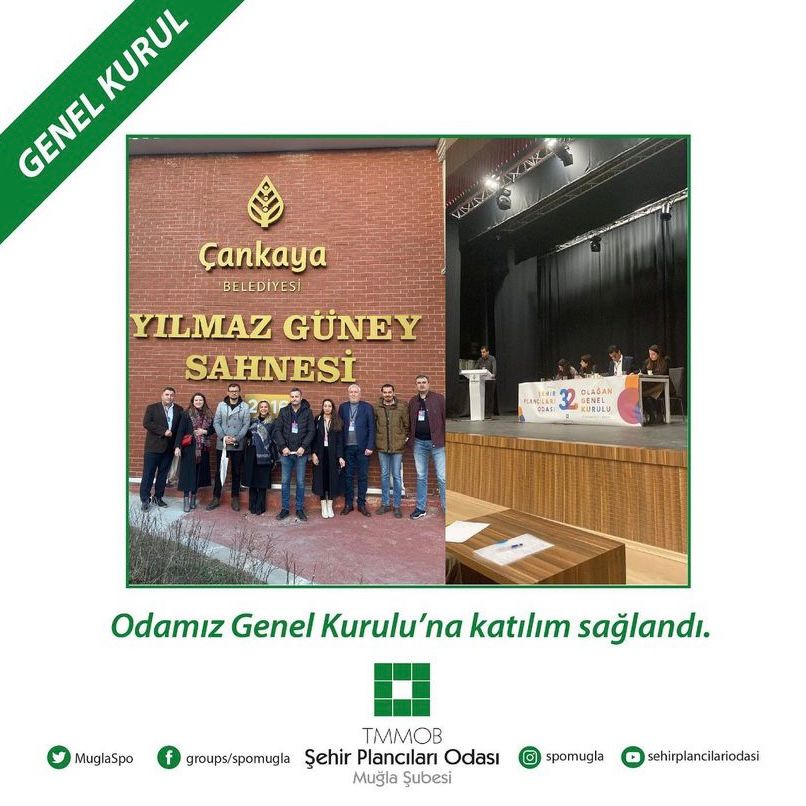 ODAMIZ GENEL KURULUNA KATILIM SAĞLANDI.