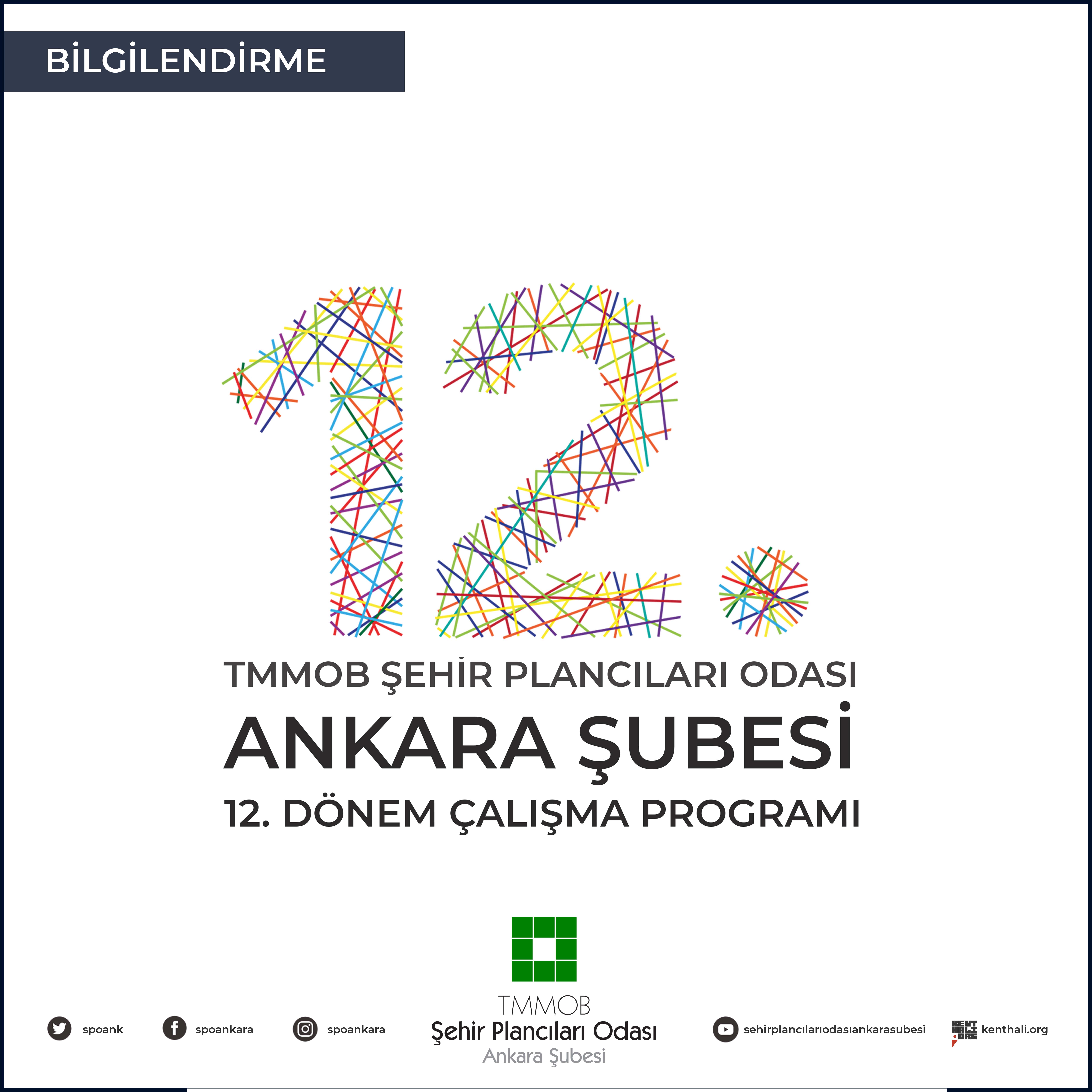 12. DÖNEM ÇALIŞMA PROGRAMI YAYINLANDI