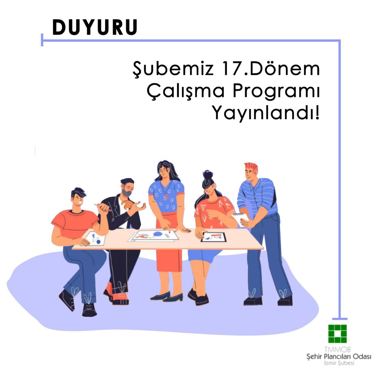 17. DÖNEM ÇALIŞMA PROGRAMI YAYINLANDI
