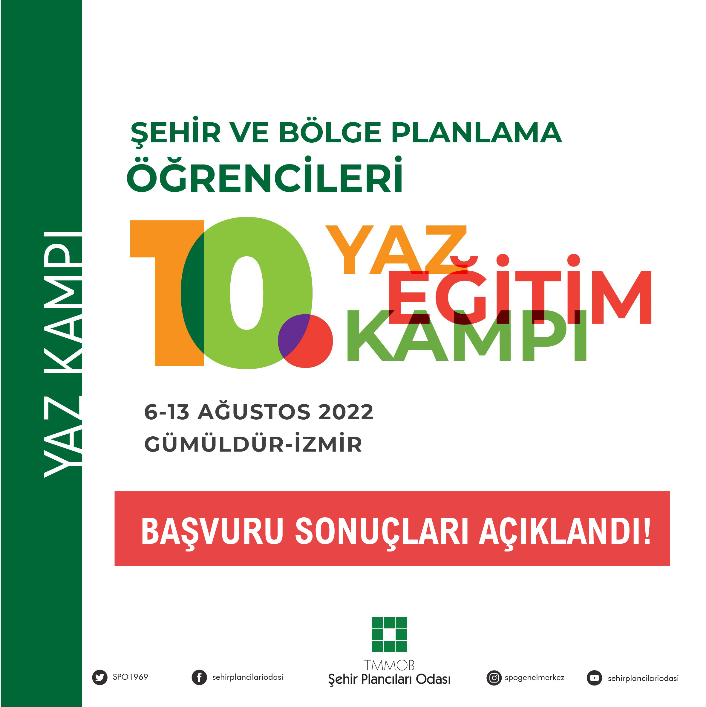 10. YAZ EĞİTİM KAMPI BAŞVURU SONUÇLARI AÇIKLANDI!