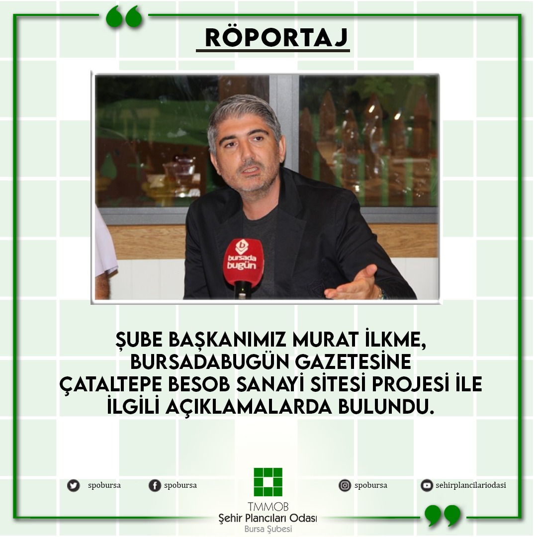ÇATALTEPE BESOB SANAYİ SİTESİ PROJESİ RÖPORTAJI