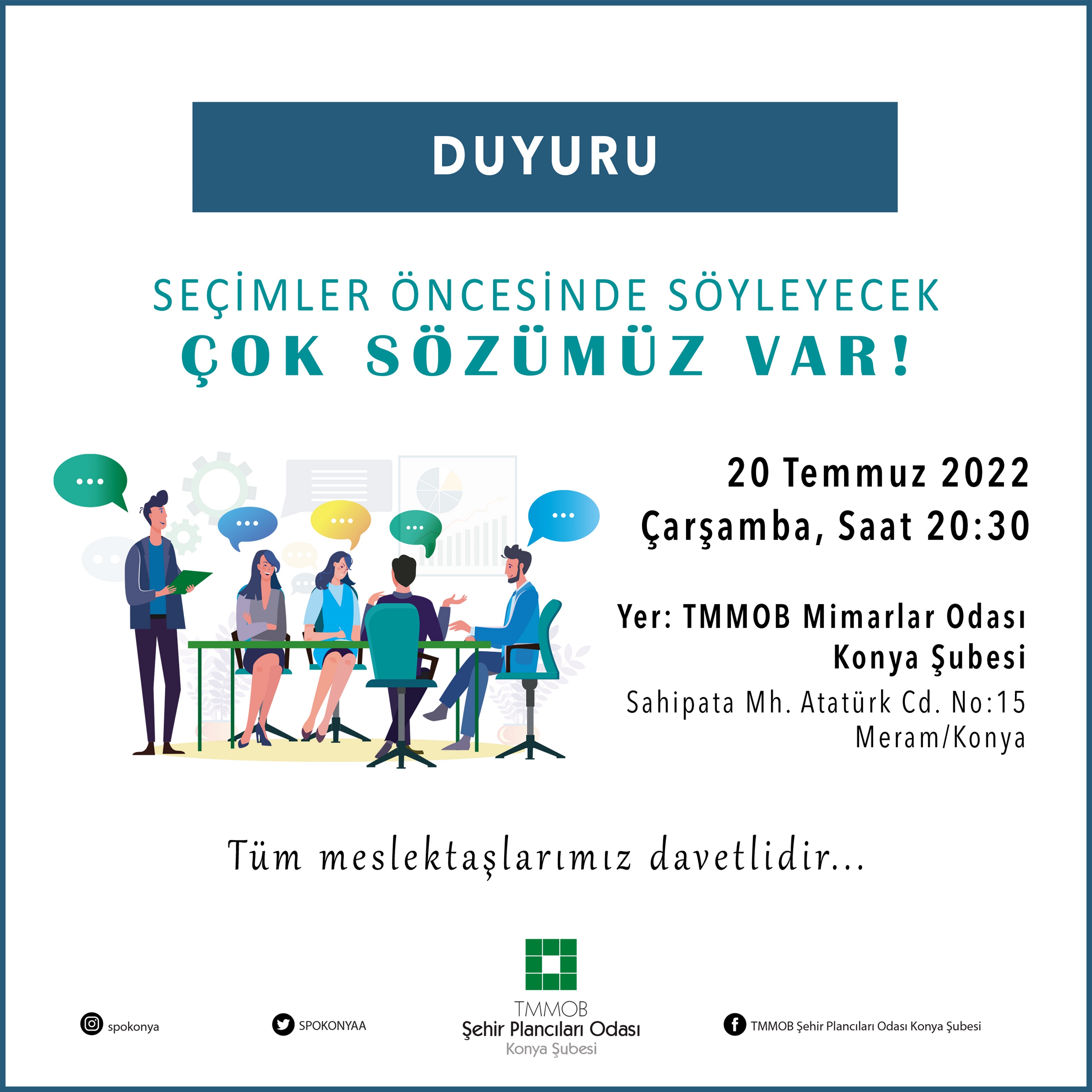 SEÇİMLER ÖNCESİNDE SÖYLEYECEK ÇOK SÖZÜMÜZ VAR