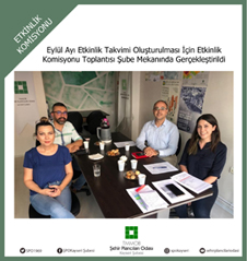 ETKİNLİK KOMİSYONU TOPLANTISI