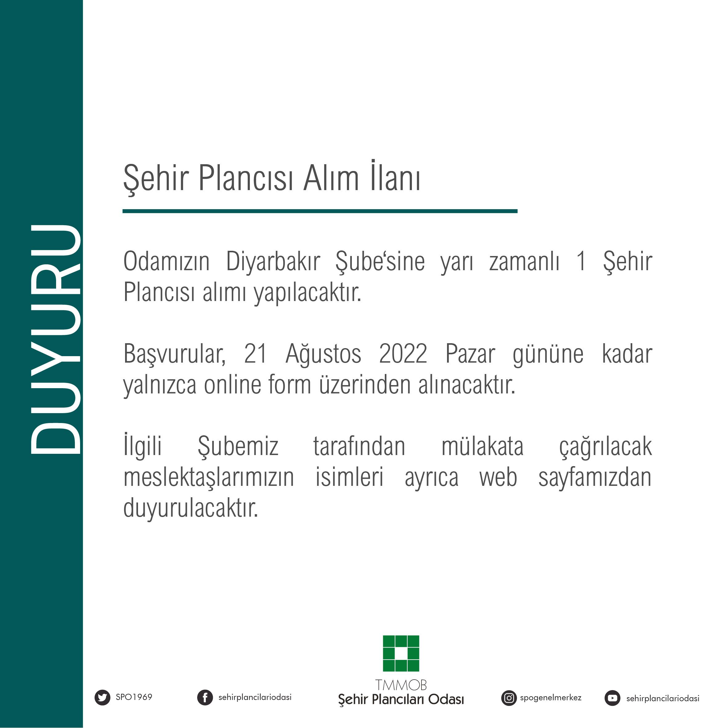 PERSONEL ALIM İLANI