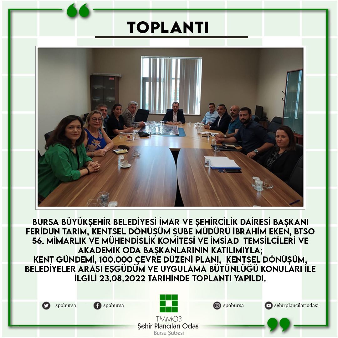 EŞGÜDÜM TOPLANTISI 