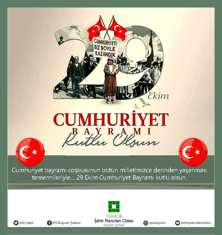 CUMHURİYET BAYRAMIMIZ KUTLU OLSUN!