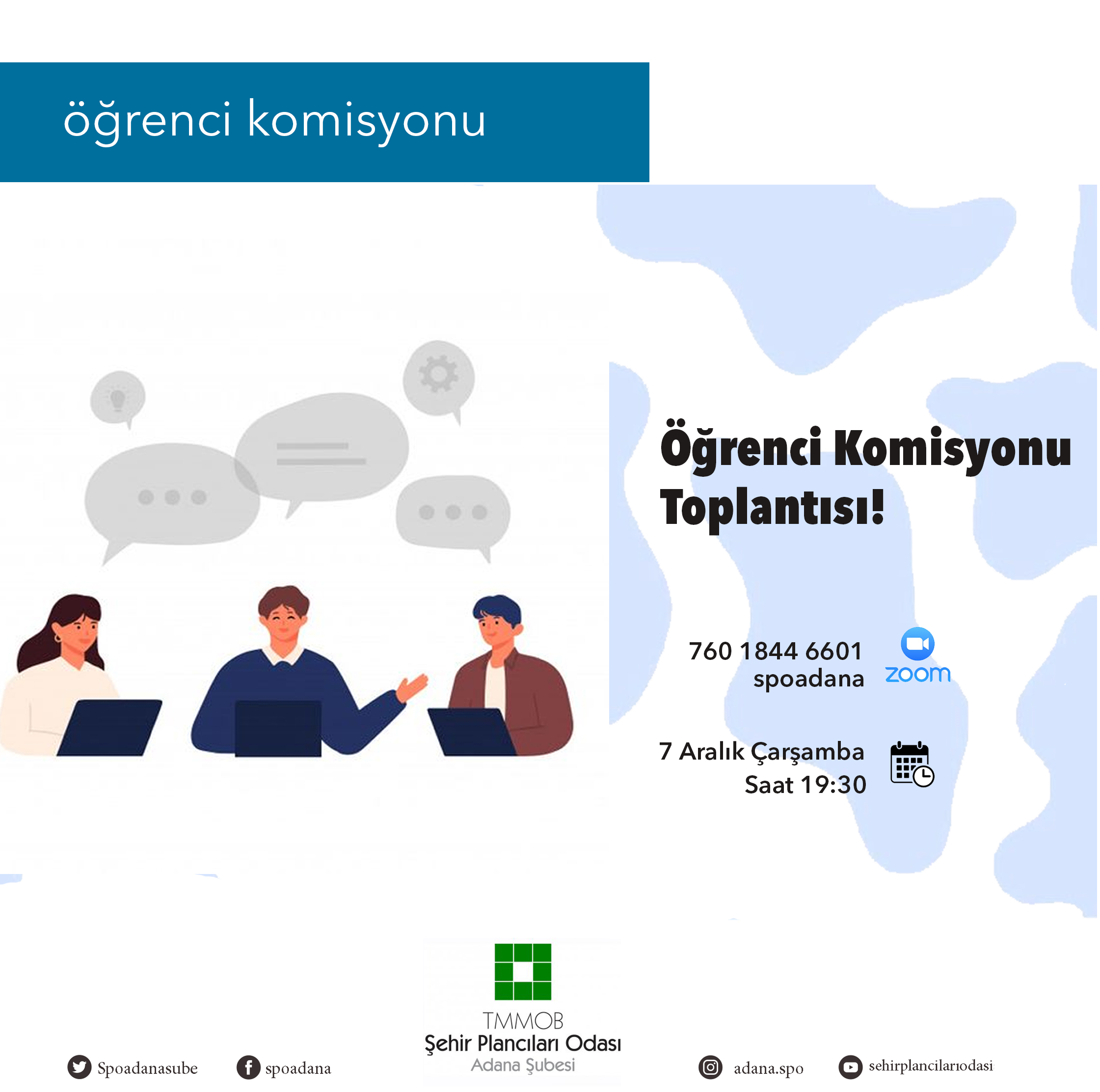 ÖĞRENCİ KOMİSYONU TOPLANTISI