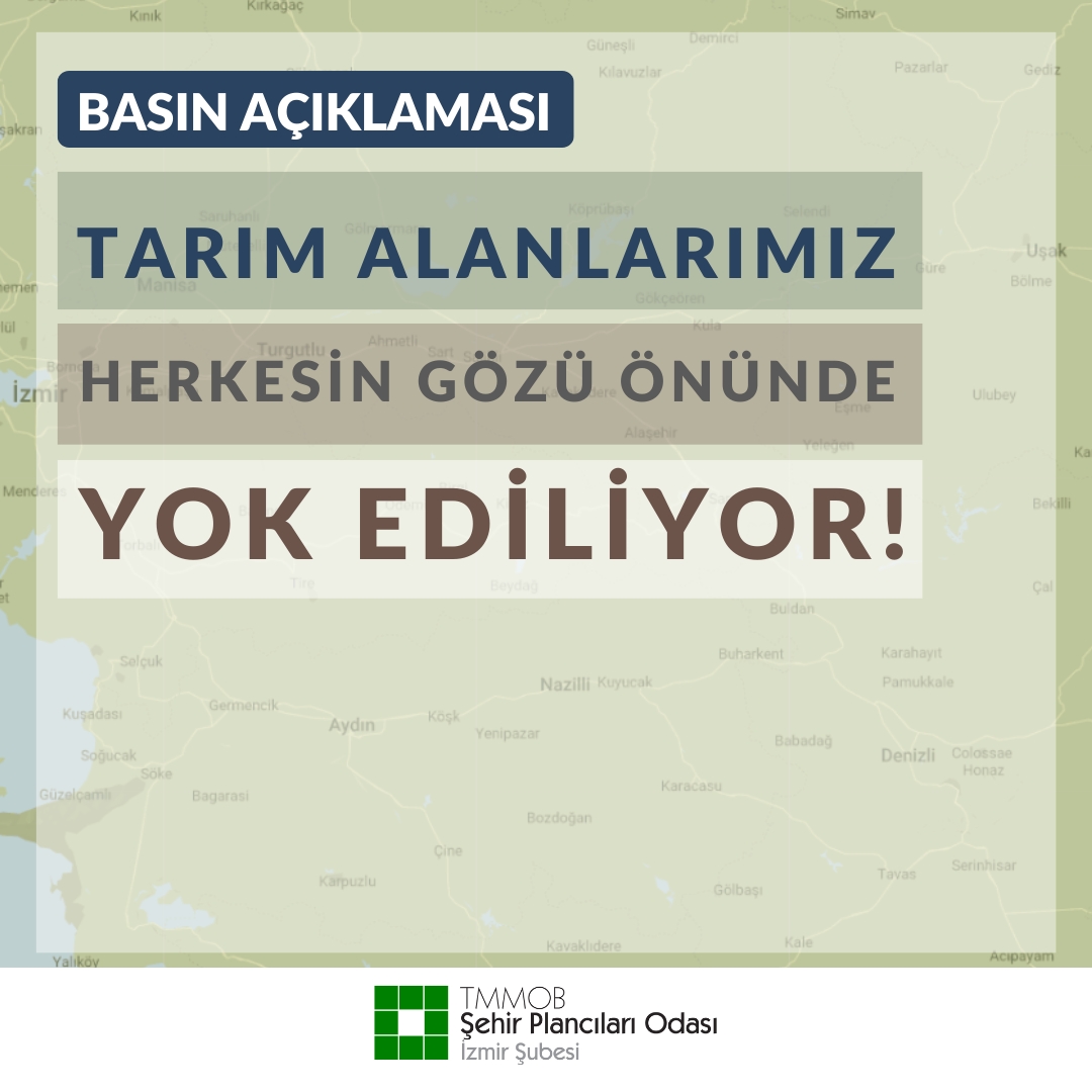 TARIM ALANLARIMIZ HERKESİN GÖZÜ ÖNÜNDE YOK EDİLİYOR!