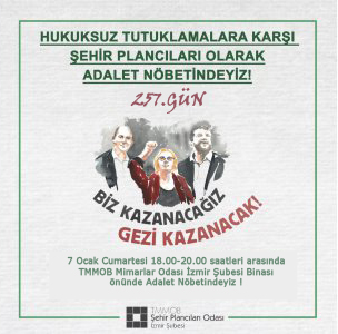 GEZİ TUTUKLULARI ONURUMUZDUR!