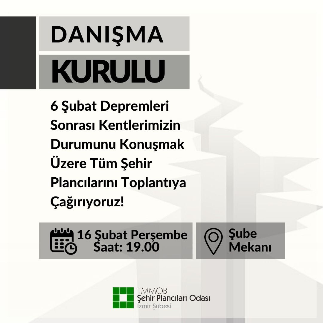 DANIŞMA KURULU ÇAĞRISI