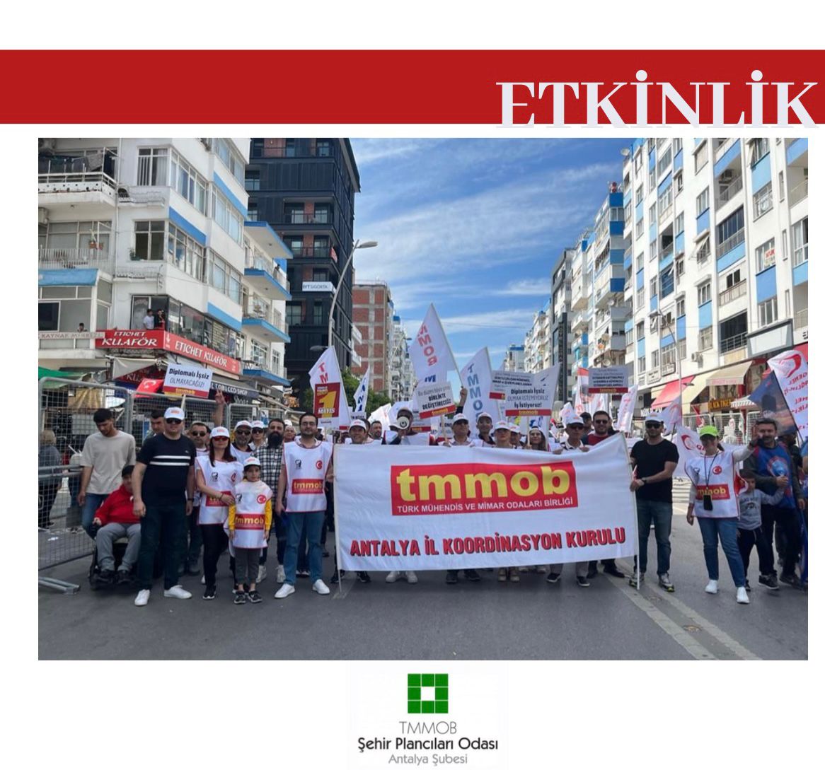 1 MAYIS EMEK VE DAYANIŞMA GÜNÜ YÜRÜYÜŞÜ