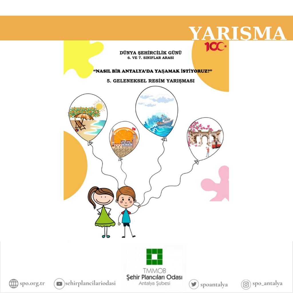 "NASIL BİR ANTALYA'DA YAŞAMAK İSTİYORUZ?" KONULU RESİM YARIŞMASI ETKİNLİĞİ