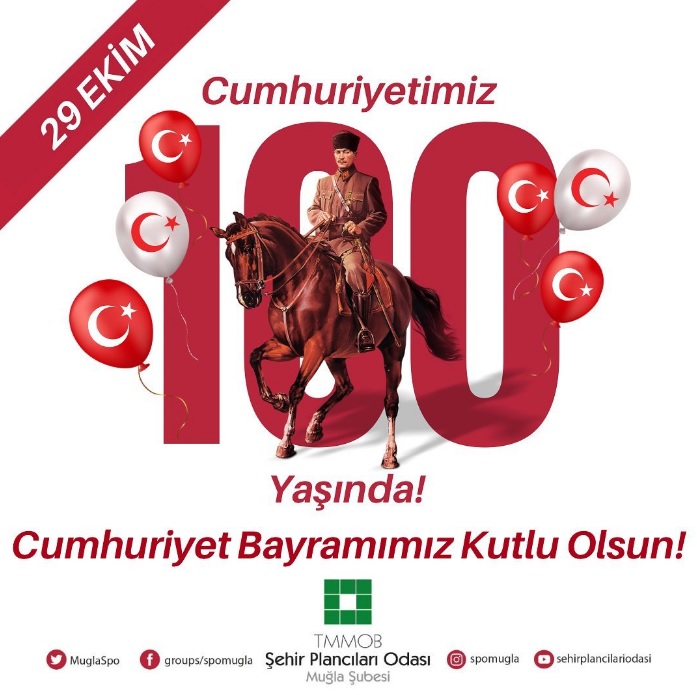 #CUMHURİYET100YAŞINDA
