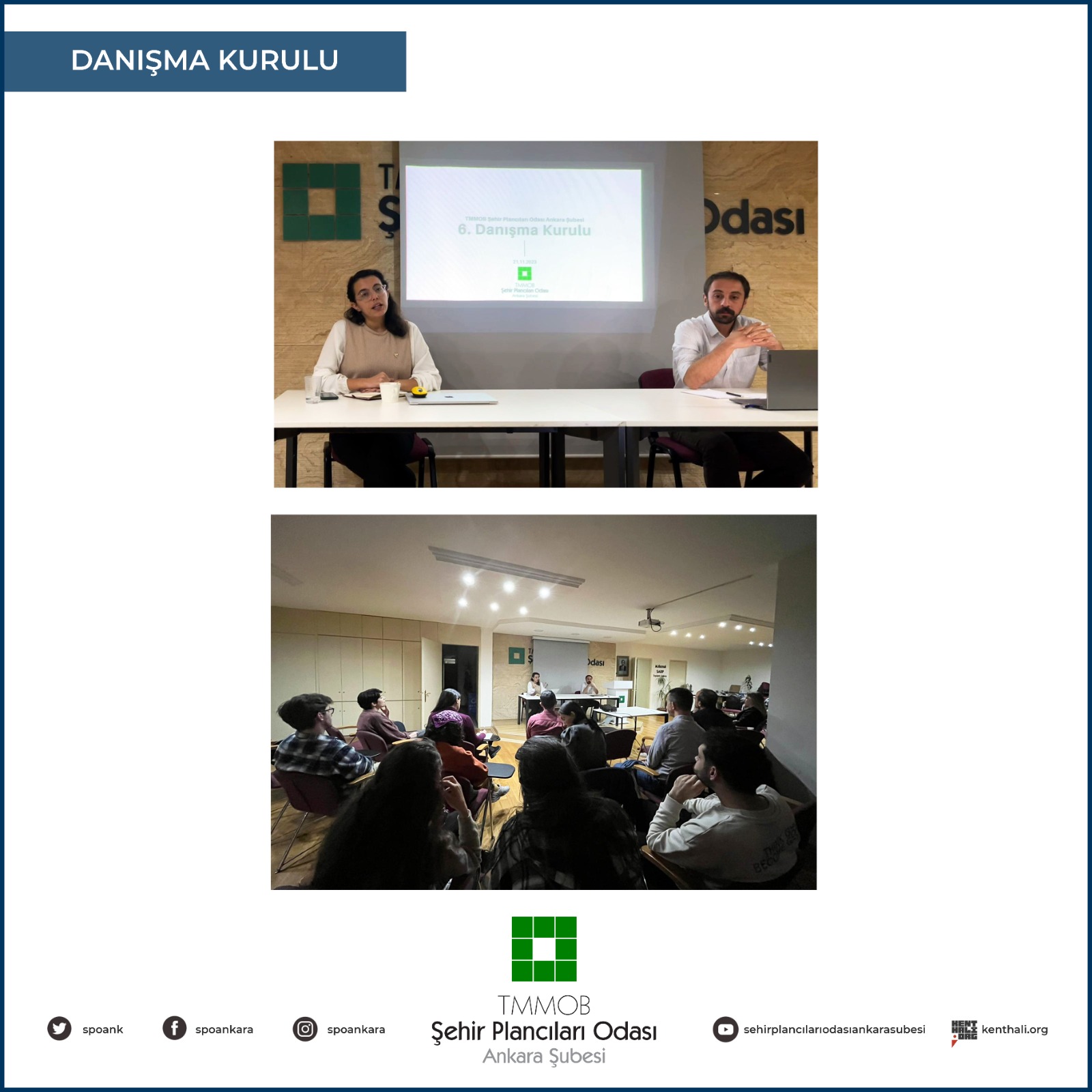 6.DANIŞMA KURULU GERÇEKLEŞTİ