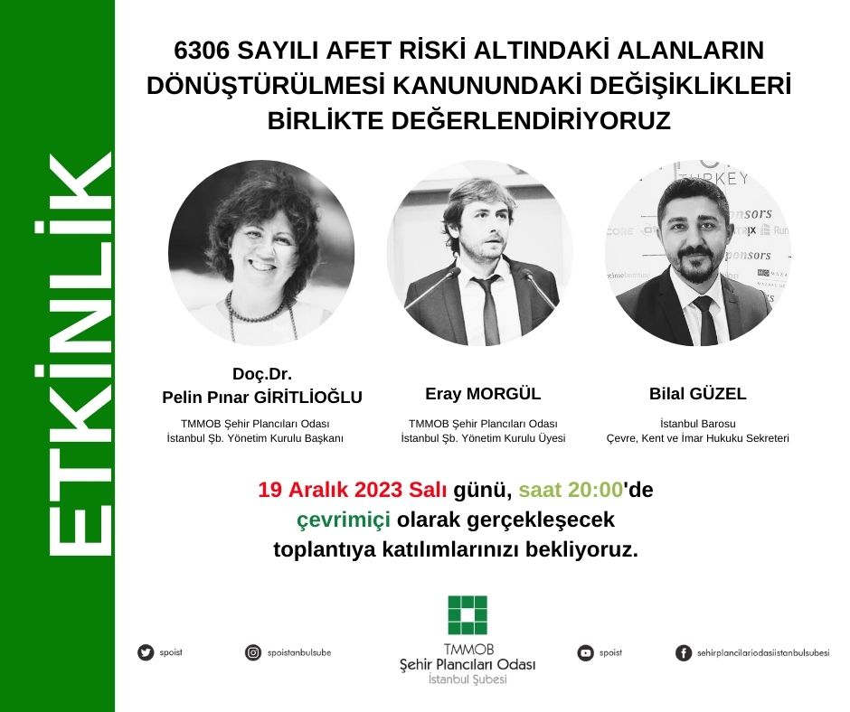 6306 SAYILI AFET RİSKİ ALTINDAKİ ALANLARIN DÖNÜŞTÜRÜLMESİ KANUNUNDAKİ DEĞİŞİKLİKLERİ BİRLİKTE DEĞERLENDİRİYORUZ