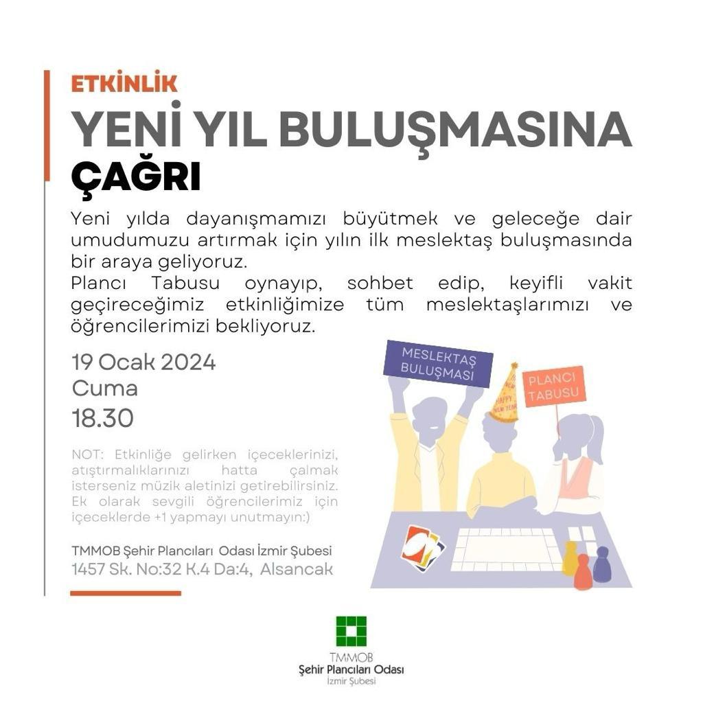 YENİ YIL ETKİNLİĞİNDE BULUŞUYORUZ