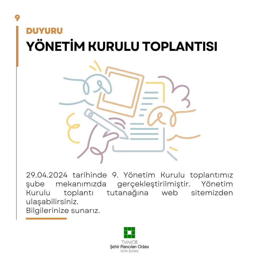YÖNETİM KURULU TOPLANTISI GERÇEKLEŞTİ