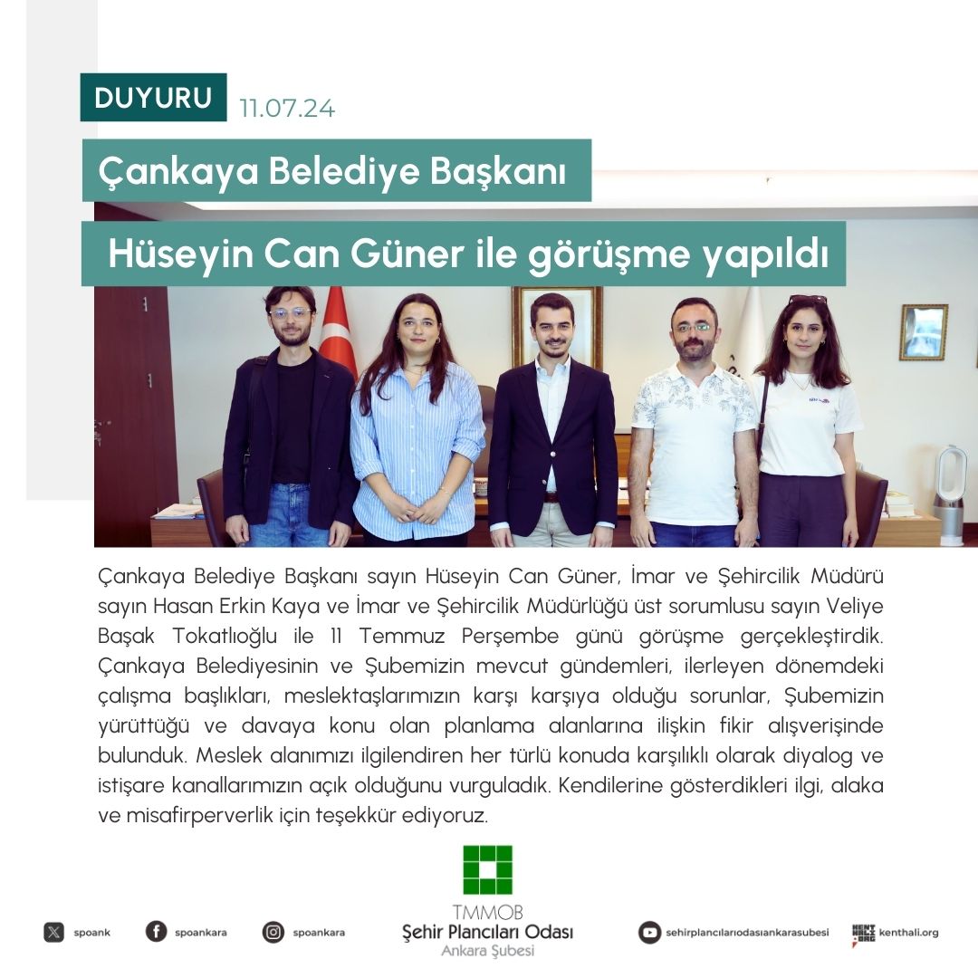 KURUM GÖRÜŞMELERİ YAPILDI
