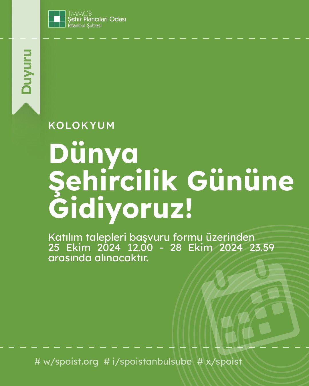 48. DÜNYA ŞEHİRCİLİK GÜNÜNE KATILIM