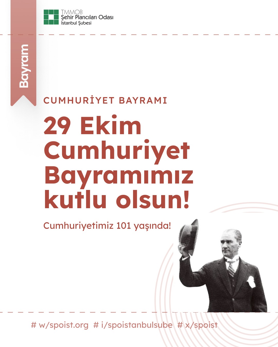 29 EKİM CUMHURİYET BAYRAMIMIZ KUTLU OLSUN!