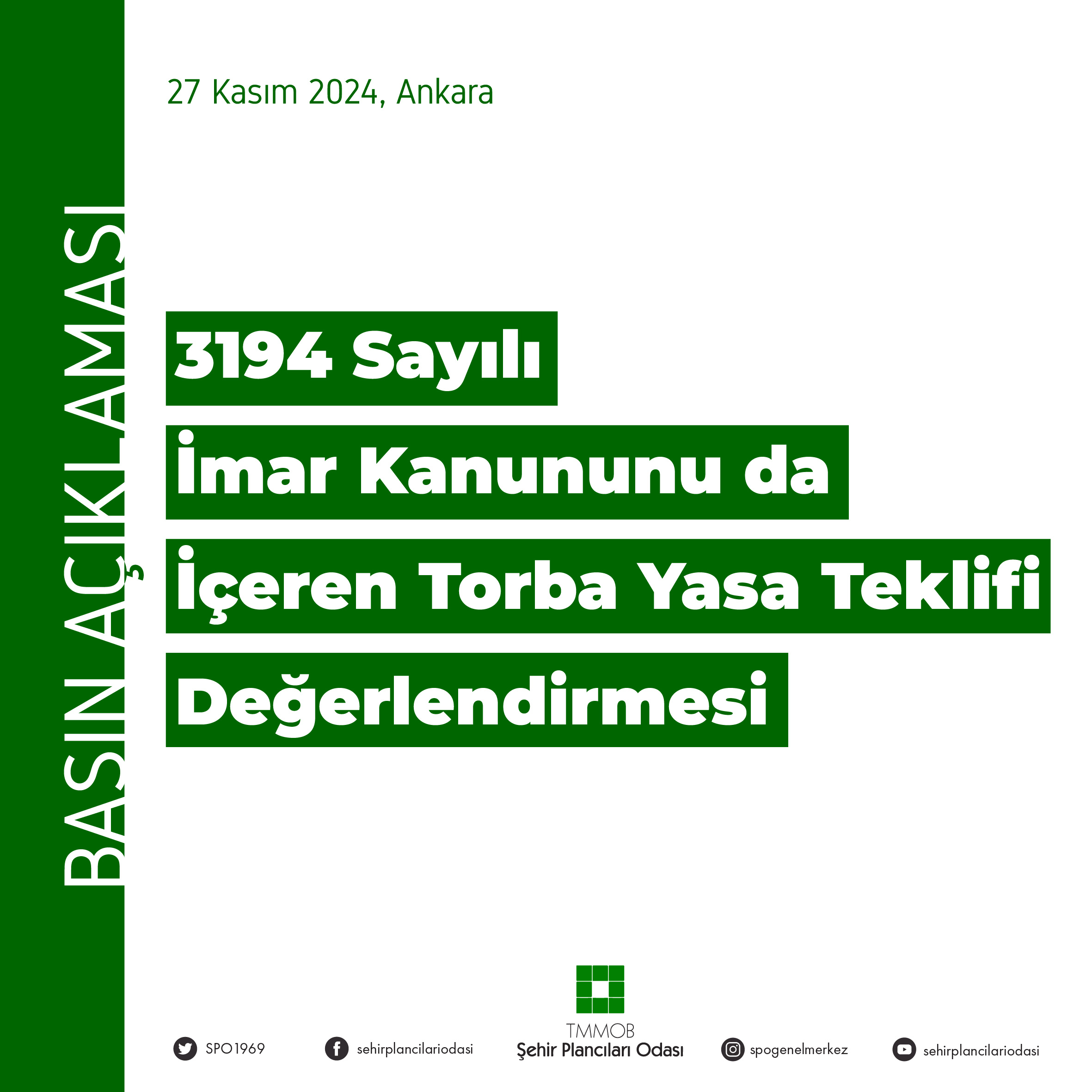 TORBA YASA BASIN AÇIKLAMASI