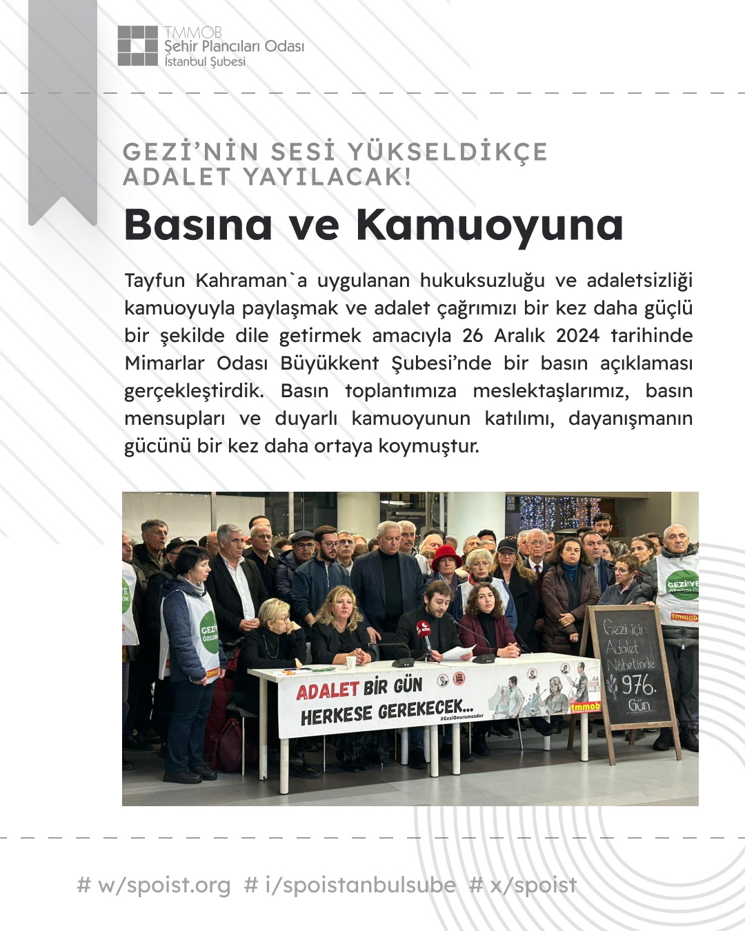 BASINA VE KAMUOYUNA