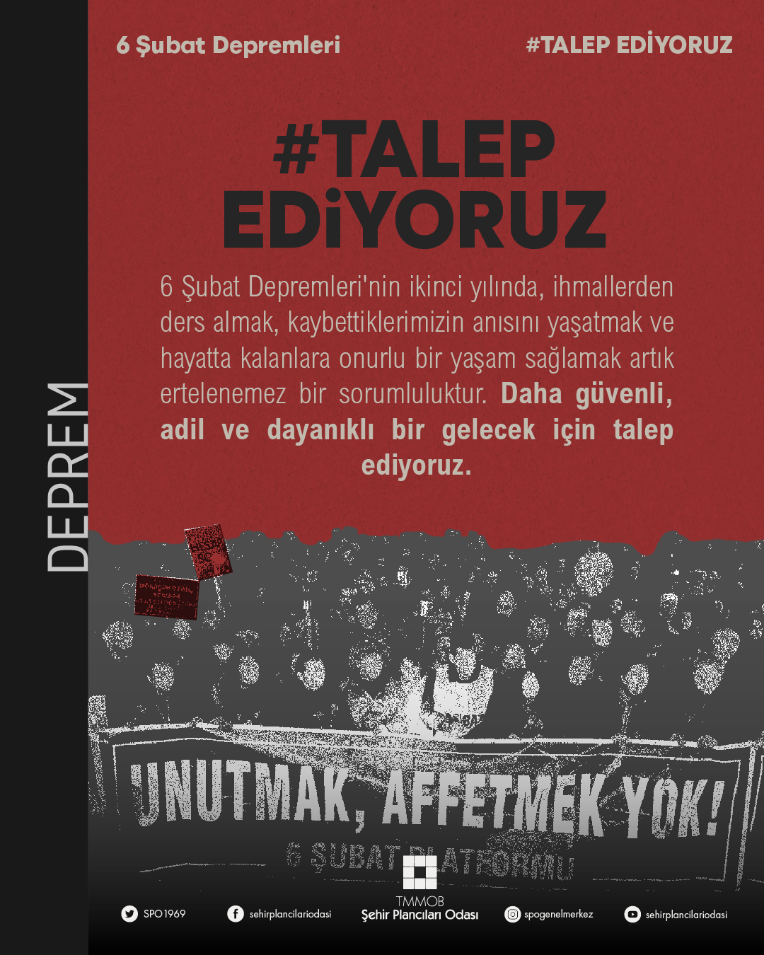 6 ŞUBAT DEPREMLERİ`NİN ÜZERİNDEN GEÇEN 2 YILIN ARDINDAN...