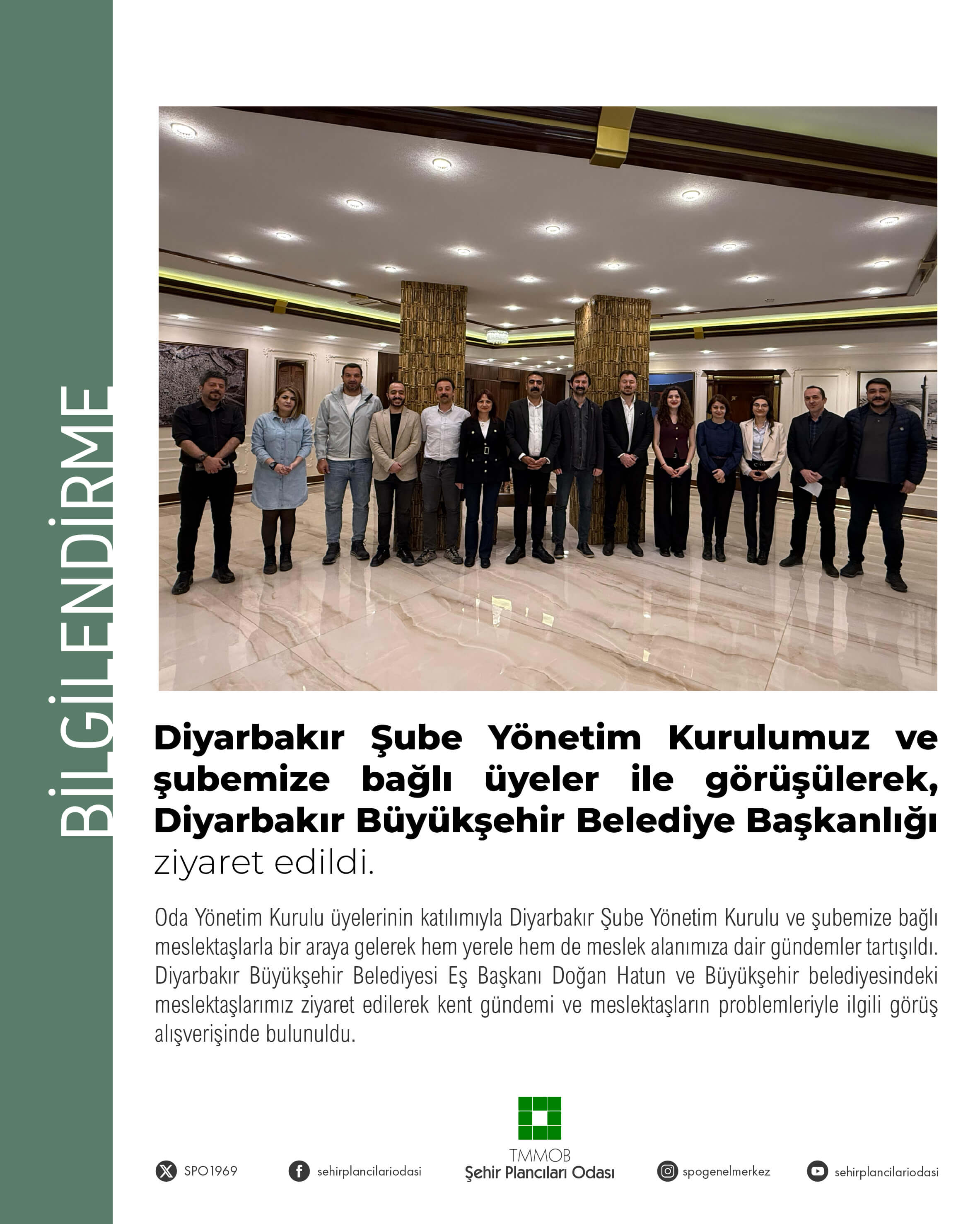 YÖNETİM KURULU DİYARBAKIR ZİYARETİ