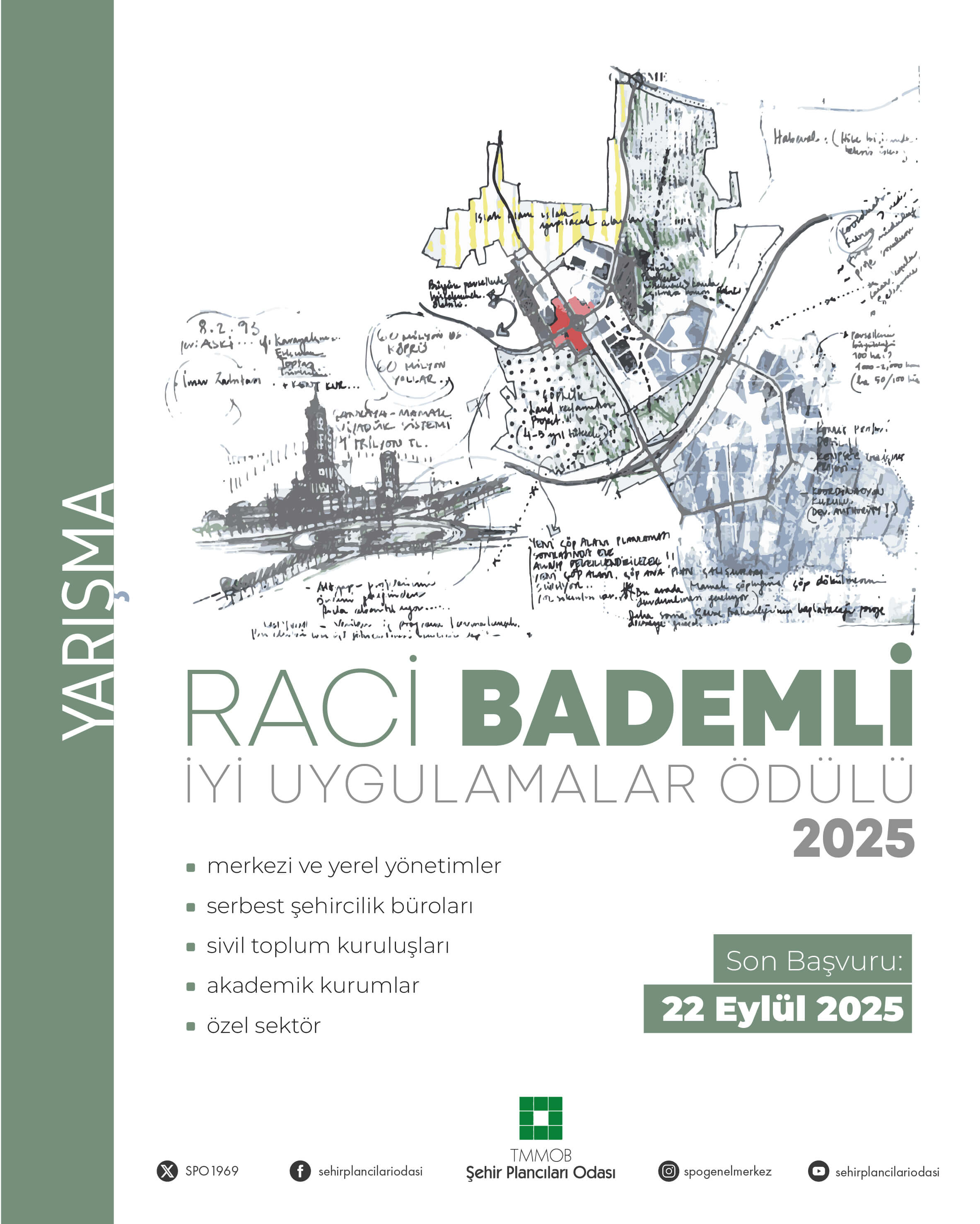 RACİ BADEMLİ İ.U.Ö YARIŞMASI BAŞVURULARI BAŞLADI!