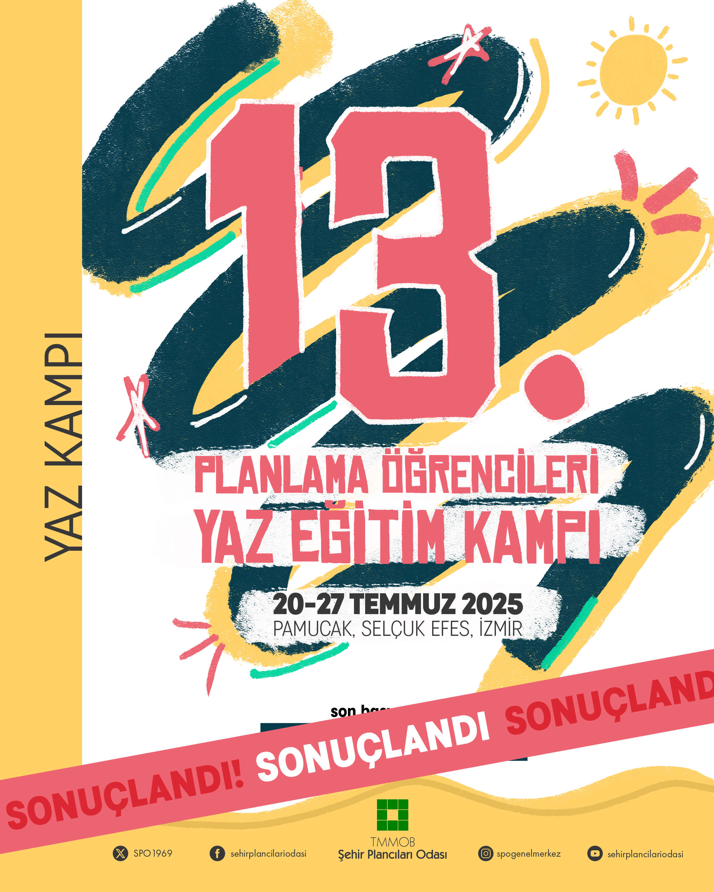 13. YAZ EĞİTİM KAMPI BAŞVURULARI SONUÇLANDI!
