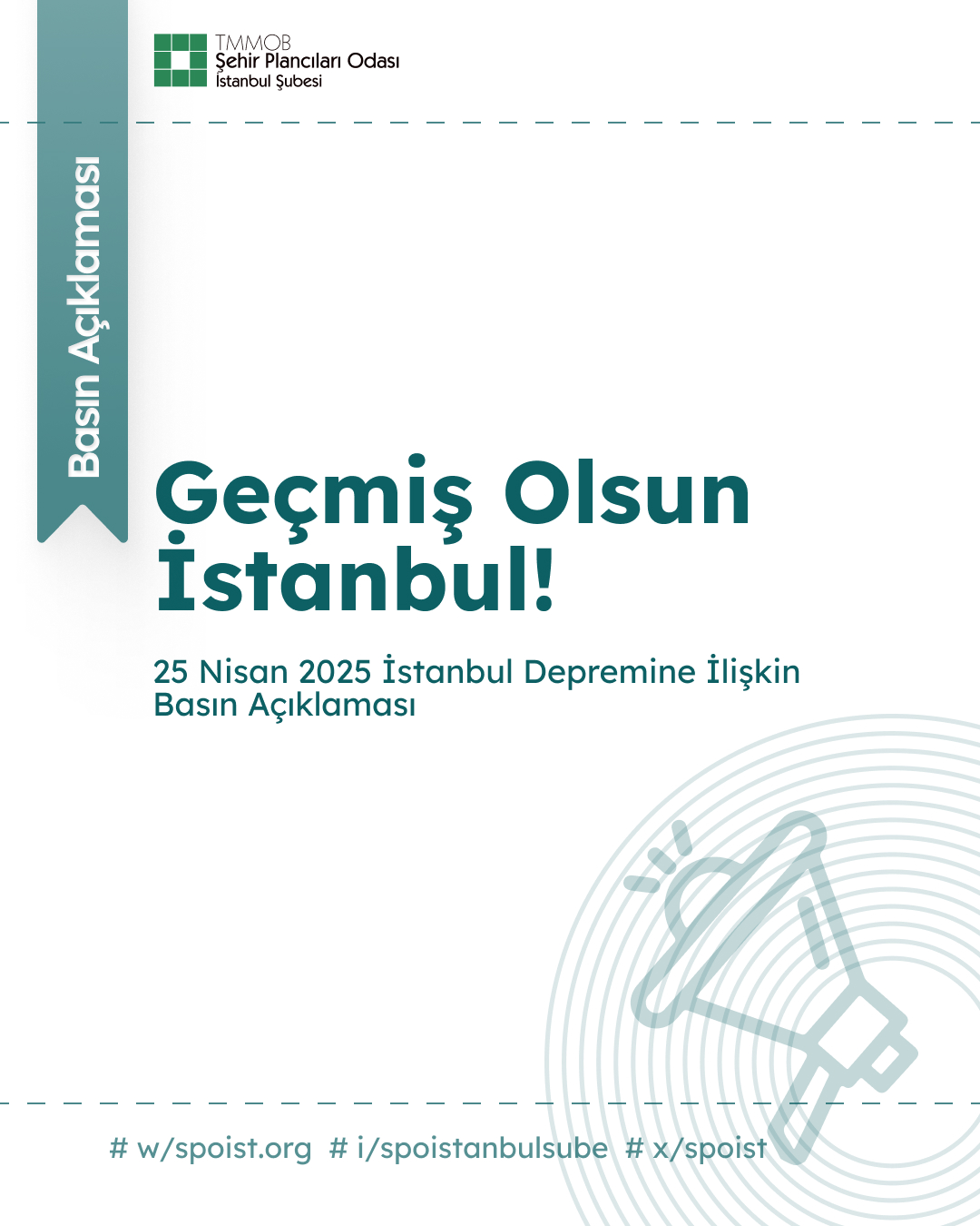 GEÇMİŞ OLSUN İSTANBUL 