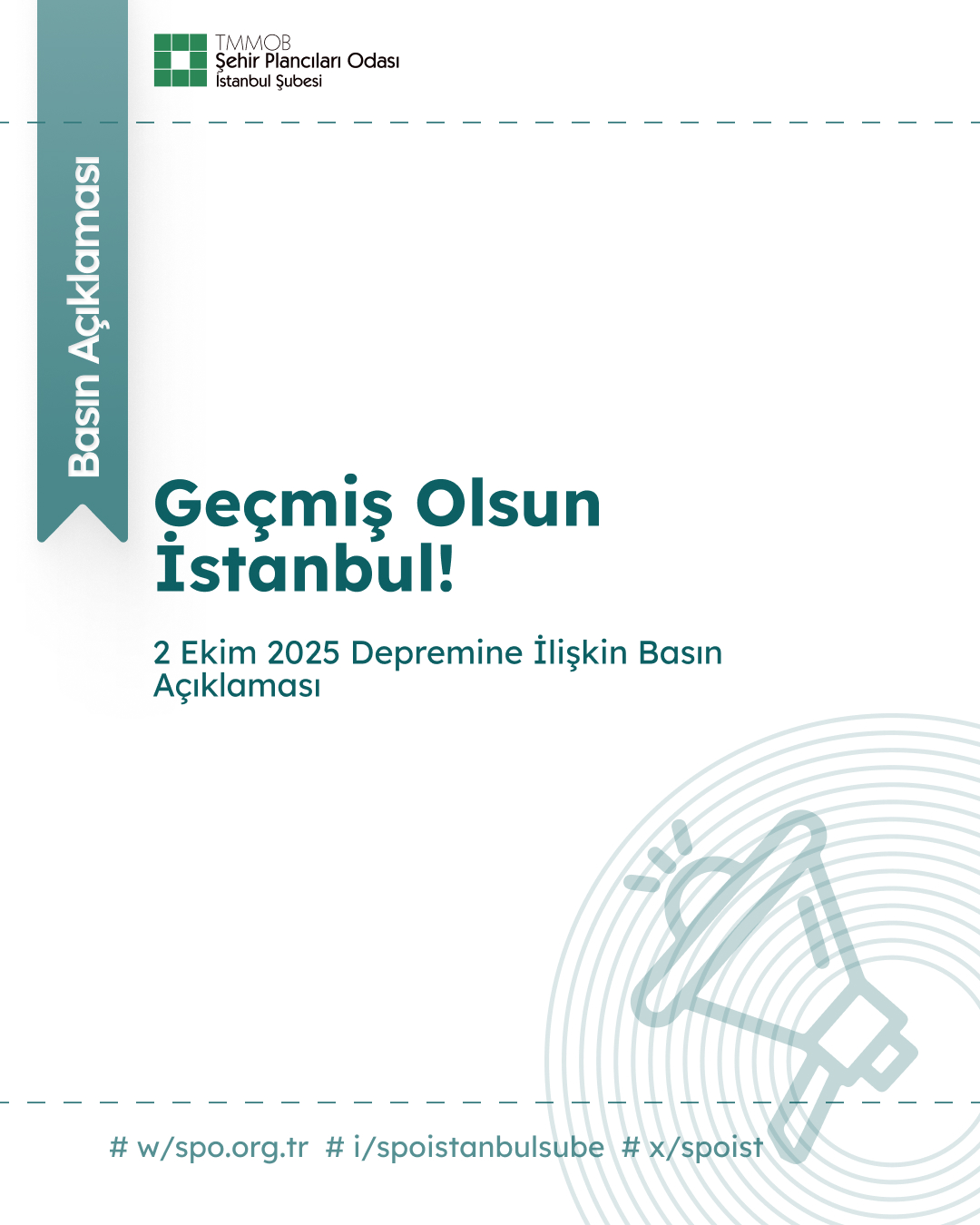 GEÇMİŞ OLSUN İSTANBUL!
