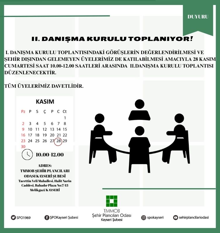 2.DANIŞMA KURULU TOPLANTISI