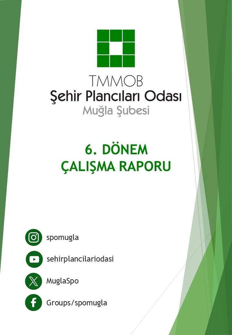 ŞUBEMİZ 6. DÖNEM FAALİYET RAPORU